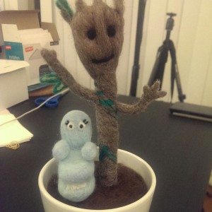 groot and chairy